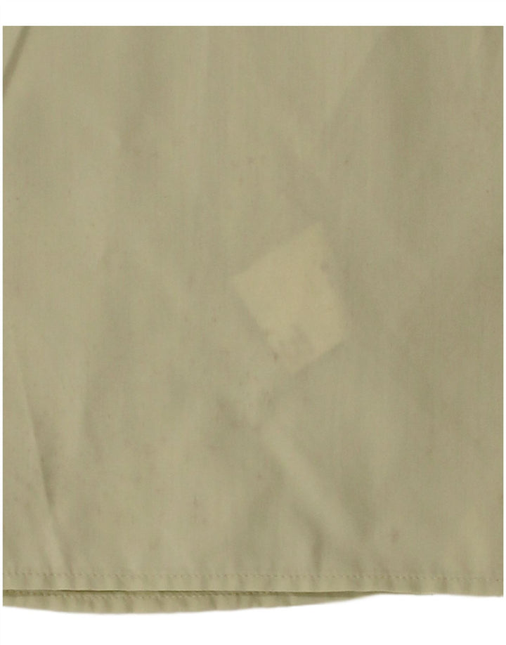 PIERRE CARDIN Mens Shirt Size 42 Large Green Cotton