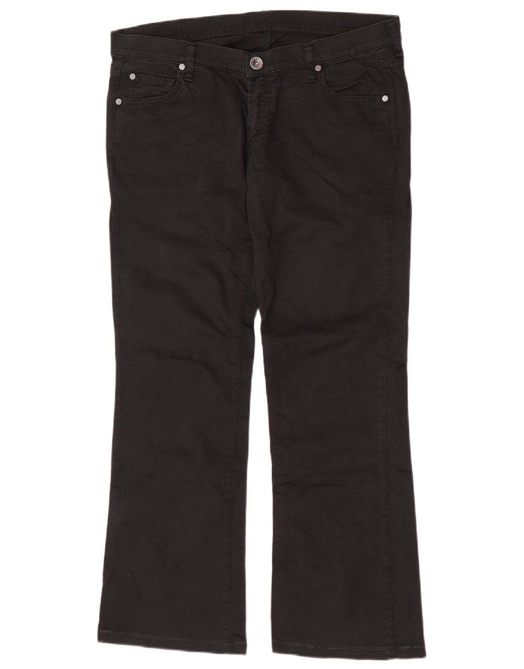 Replay Dame Bootcut Casual Bukser W33 L29 Sort Bomuld