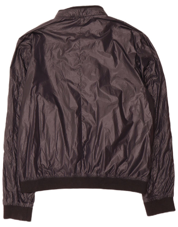 Calvin Klein Jeans Herre Bomber Jacket UK 44 2XL Navy Blue Nylon