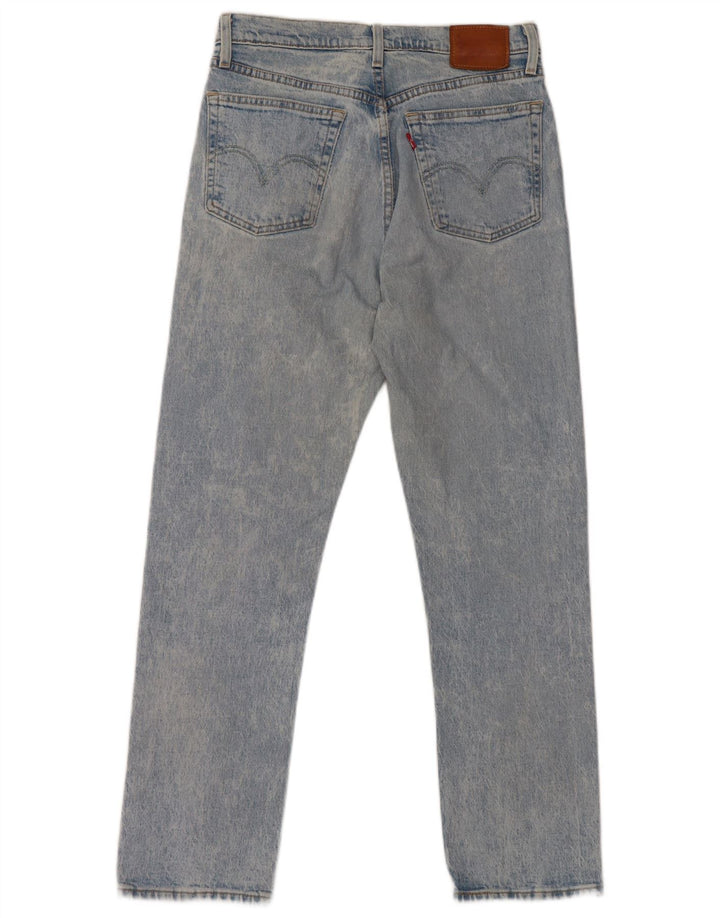 LEVI'S Straight Jeans til mænd W27 L28 Blå Bomuld