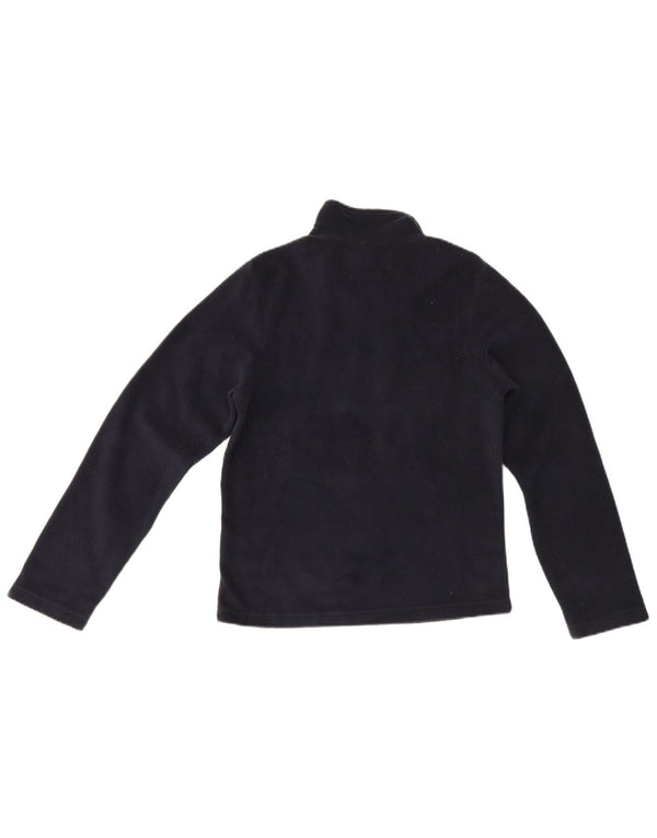Kappa Dame Fleece Jumper med lynlås DK 12 Medium Navy Blue Polyester