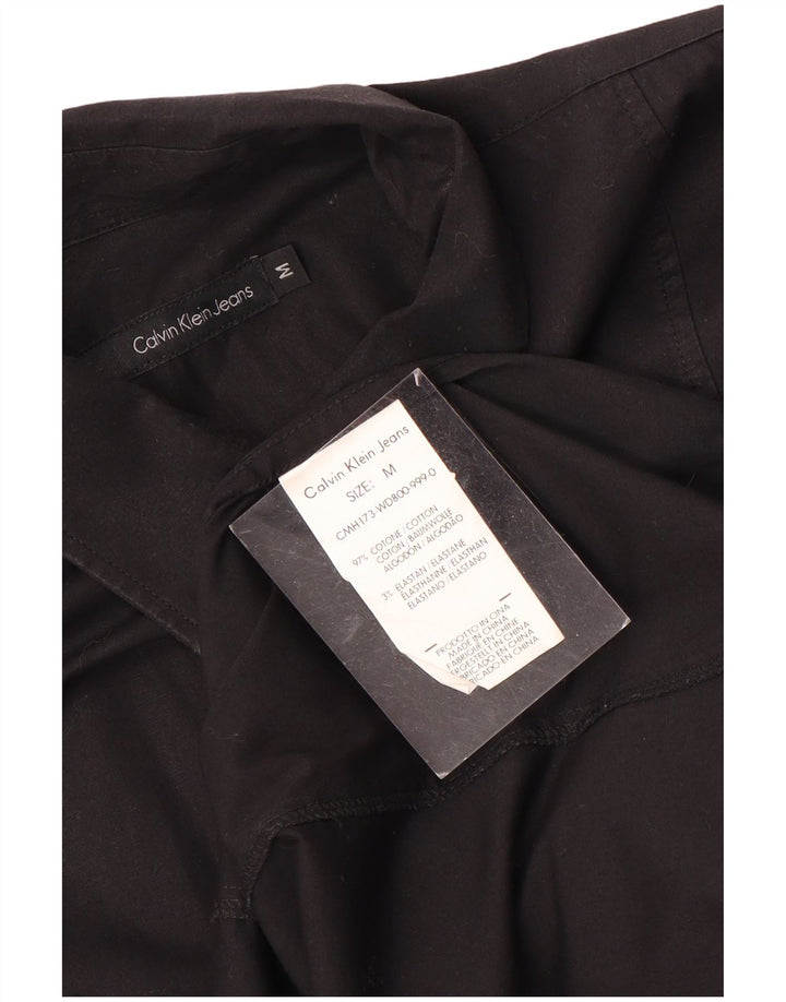 Calvin Klein Jeans Herreskjorte Medium Sort Bomuld