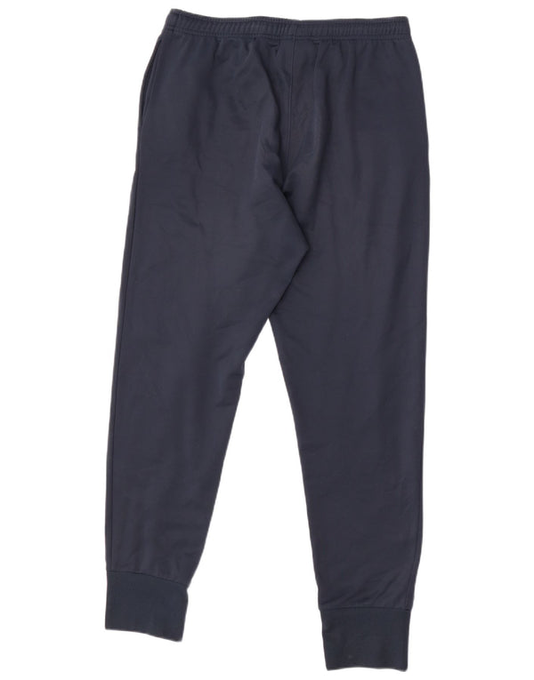 Lotto Mens Graphic Tracksuit Trousers Joggers Large Navy Blue
