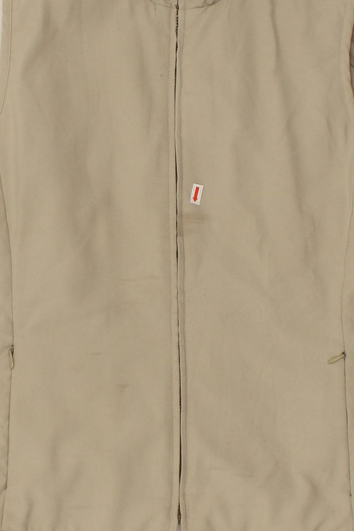 COLUMBIA Womens Gilet UK 14 Medium Beige Polyester | Vintage Columbia | Thrift | Second-Hand Columbia | Used Clothing | Messina Hembry 