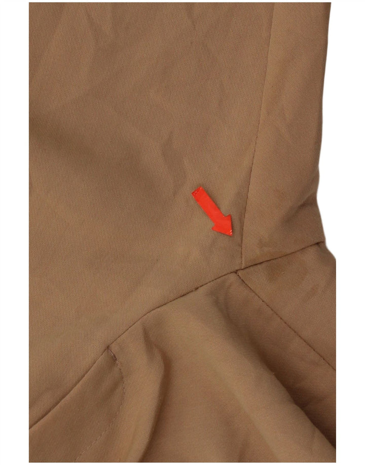 Zara kvinders tilspidsede jakkesætsbukser Medium W28 L26 Beige