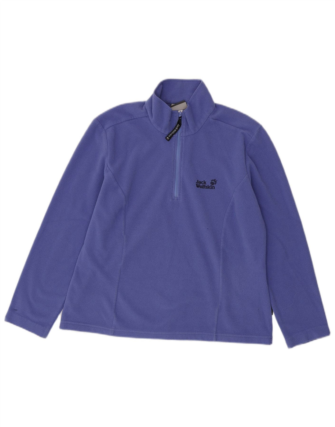 JACK WOLFSKIN Fleecetrøje til kvinder med lynlåshals DK 12 Medium Lilla Polyester