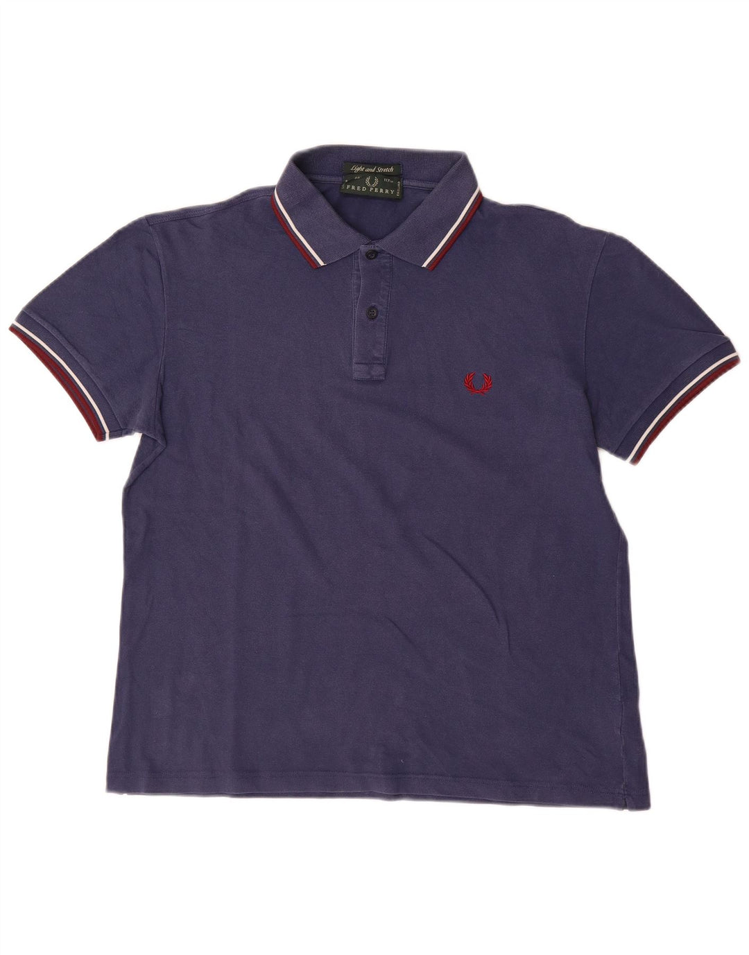 FRED PERRY Poloskjorte til mænd Stor marineblå bomuld