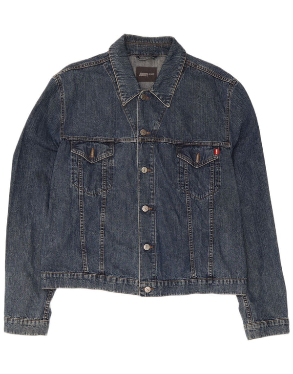Joop Dame Denim Jakke IT 56 3XL Blå Bomuld
