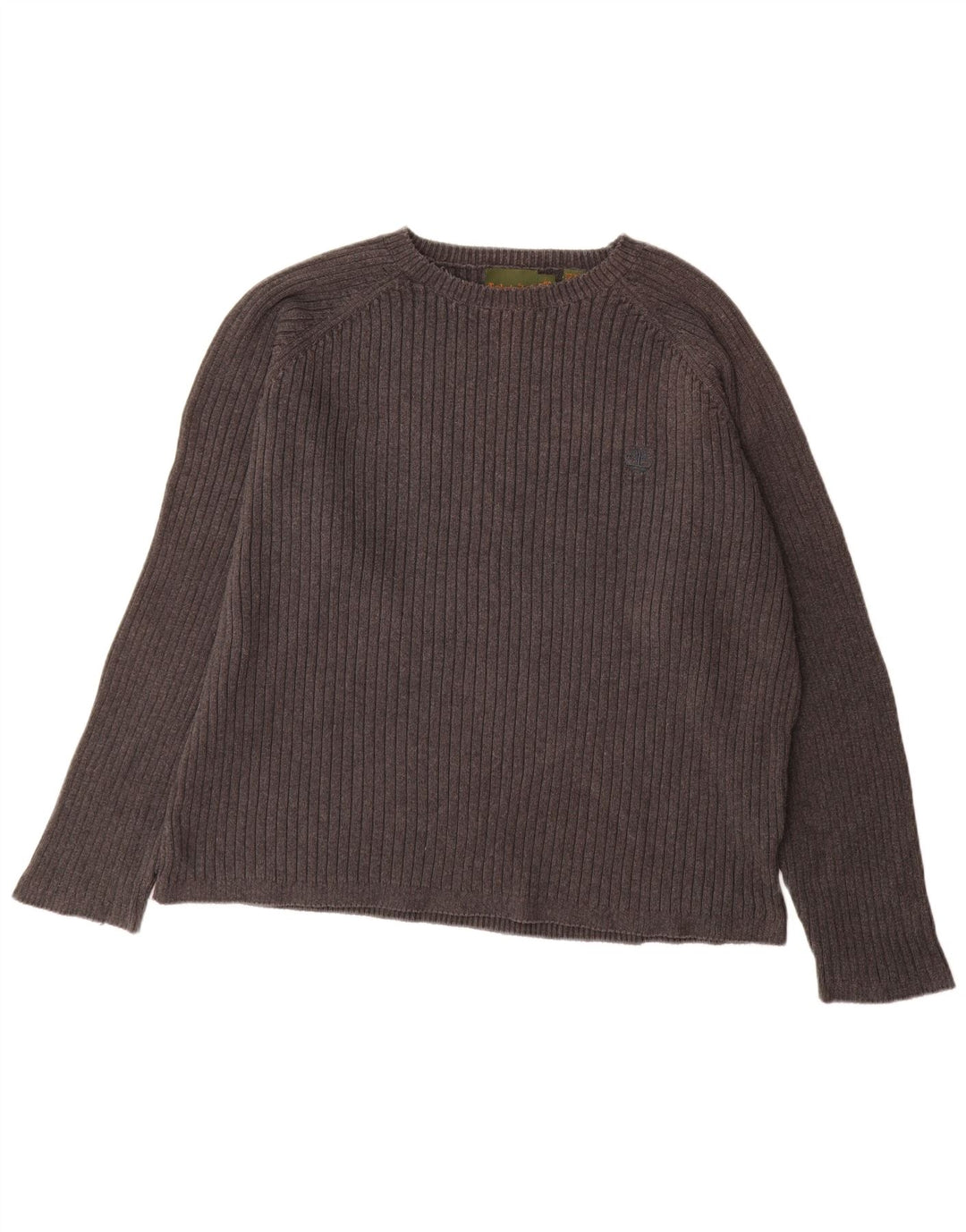 Timberland Herre Boat Neck Jumper Sweater XL Grå Bomuld