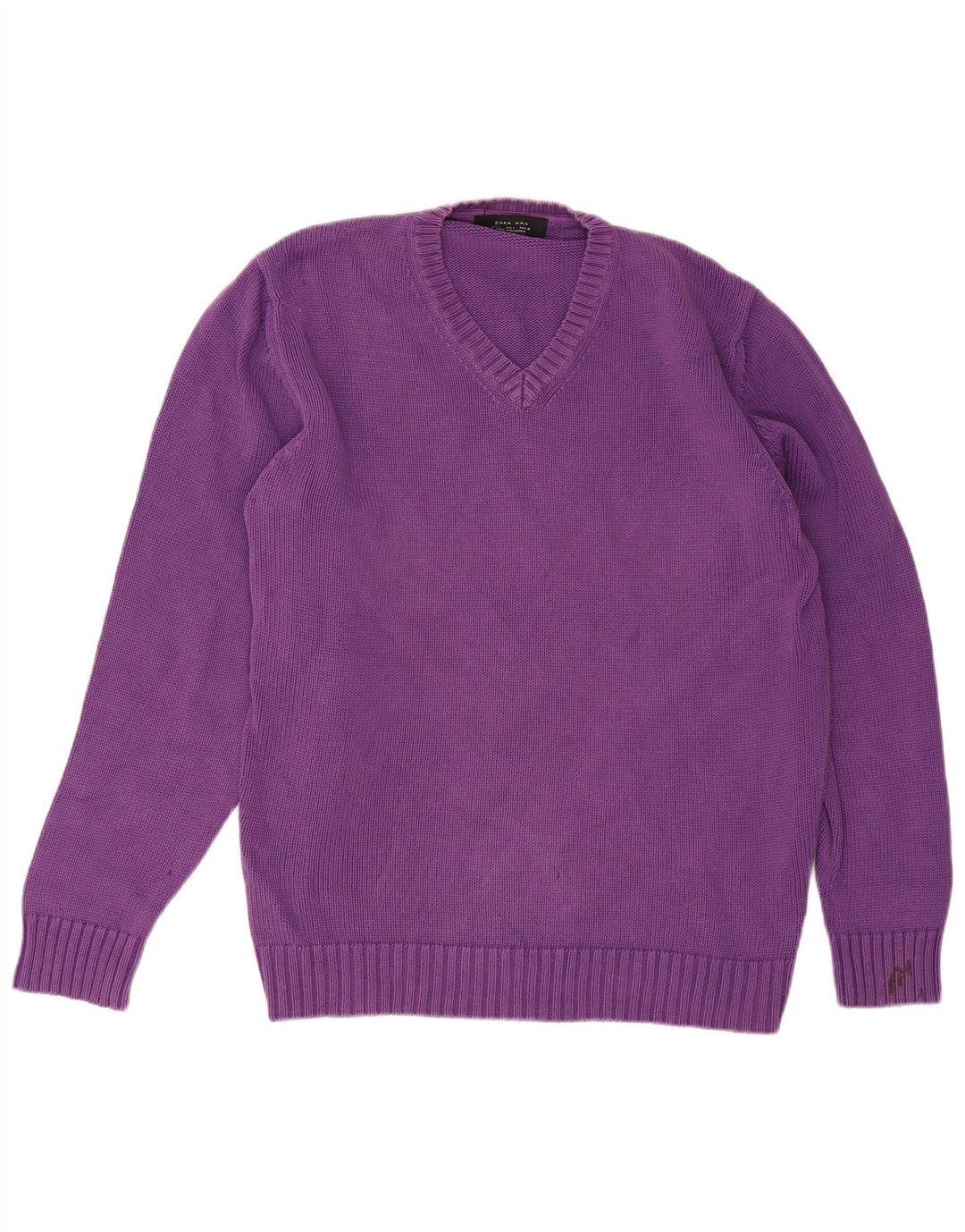 Zara Herre V-hals sweater Stor Lilla