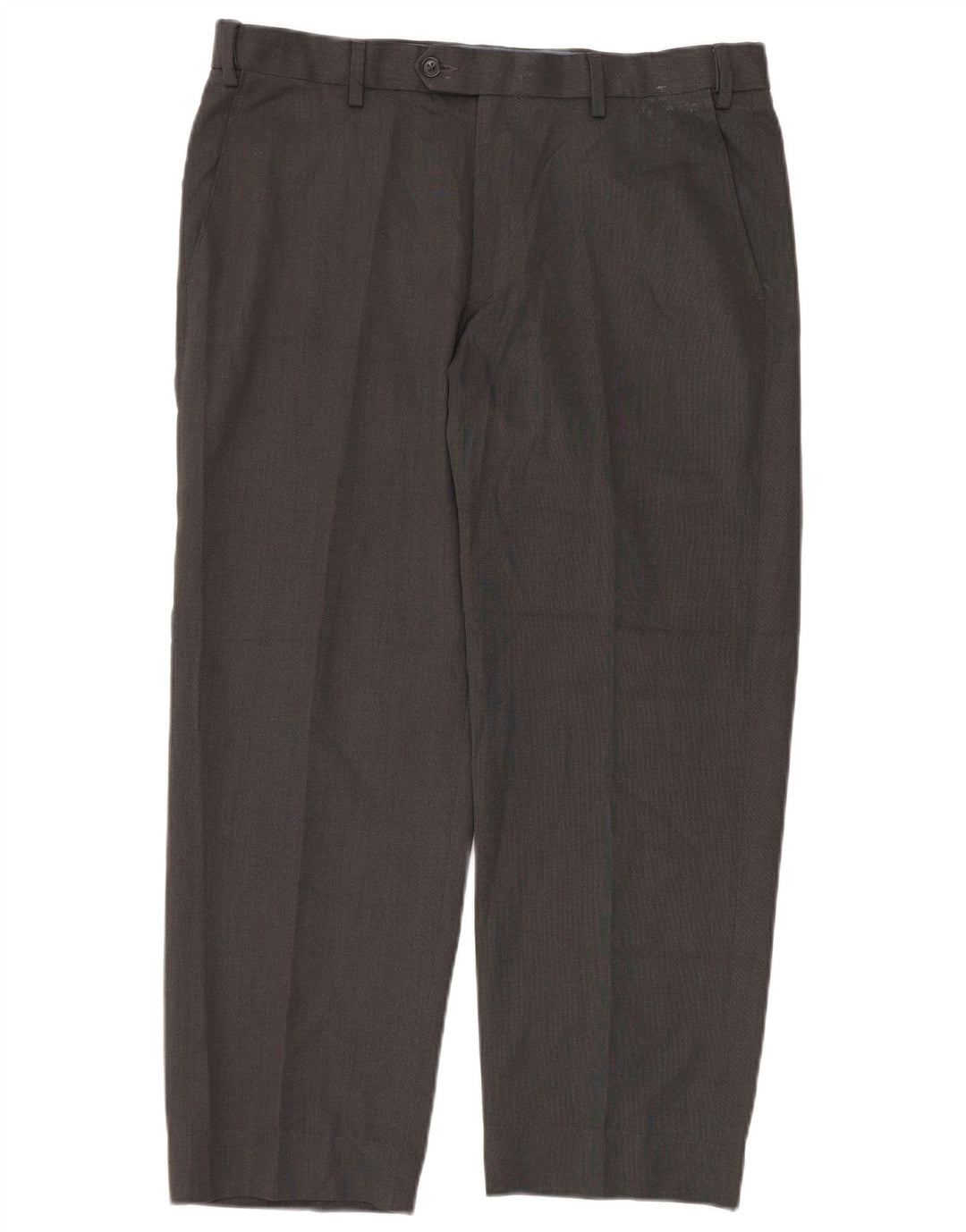 Marks & Spencer Herre Regular Fit Suit Bukser W36 L26 Grå polyester