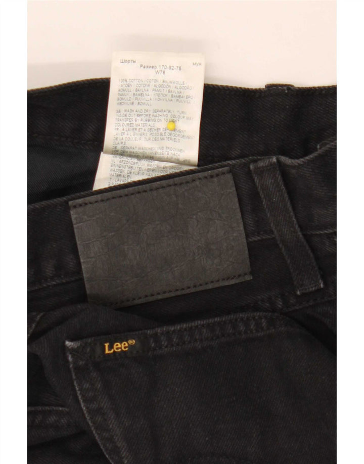 Lee Herre denimshorts W30 Medium Sort Bomuld