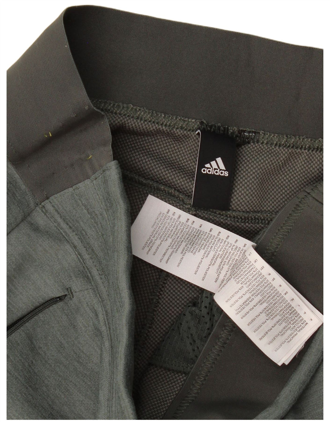Adidas Womens Træningsdragt Bukser UK 14 Large Green Polyester