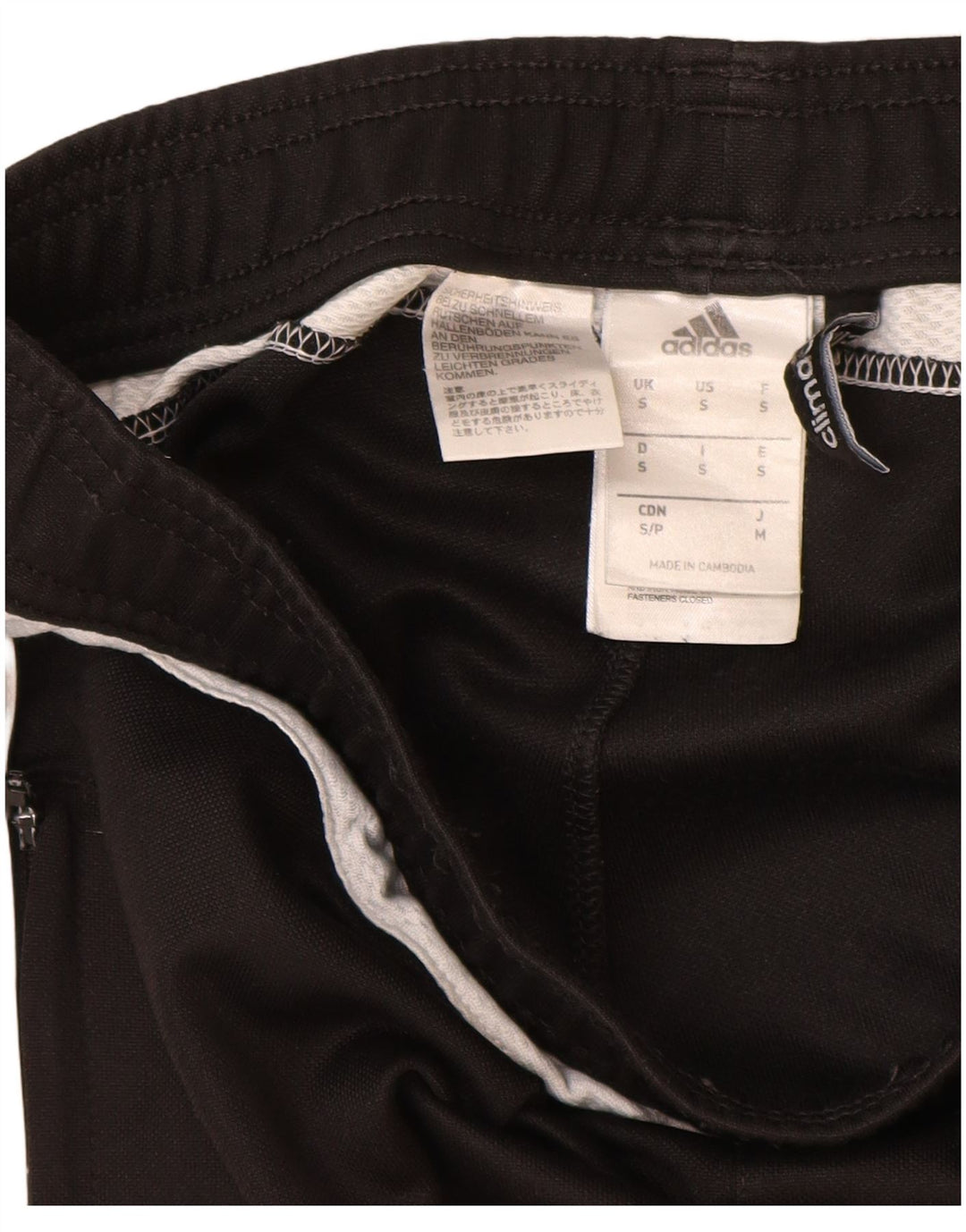 Adidas Herre Climacool Træningsdragt Bukser Small Black Polyester