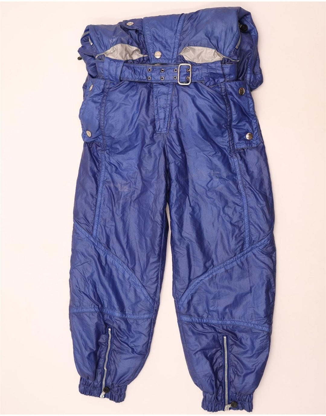 Cerruti 1881 Herre Ski Jumpsuit IT 52 Stor Blå Polyamid
