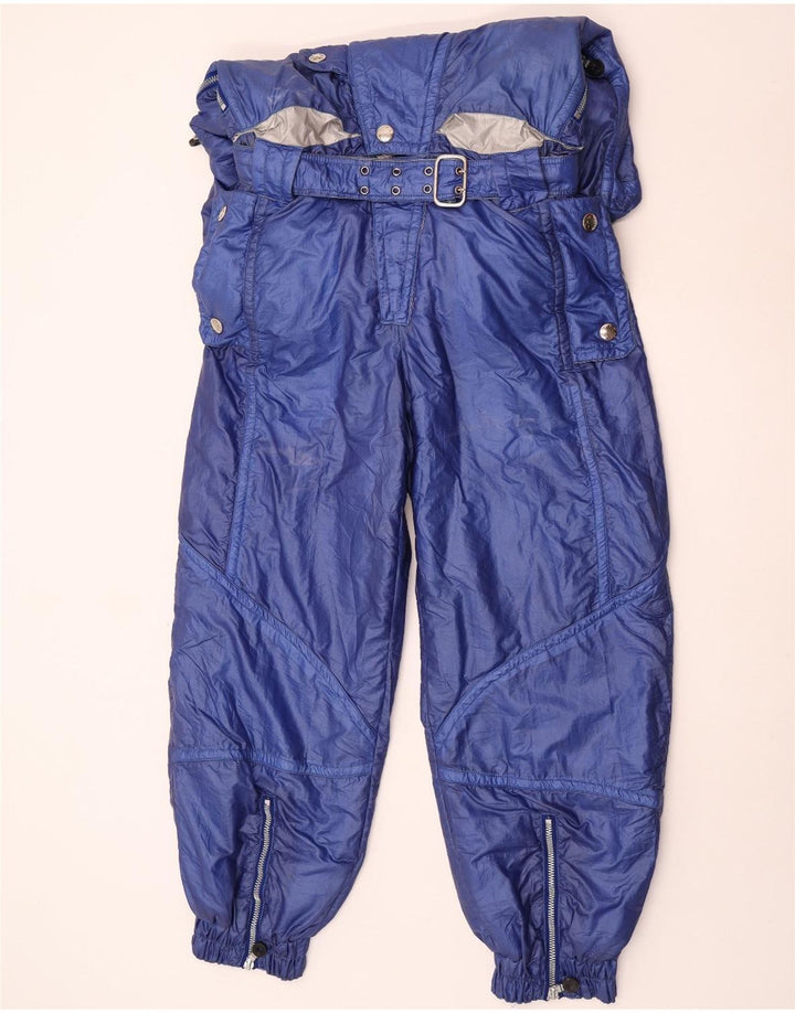 Cerruti 1881 Herre Ski Jumpsuit IT 52 Stor Blå Polyamid