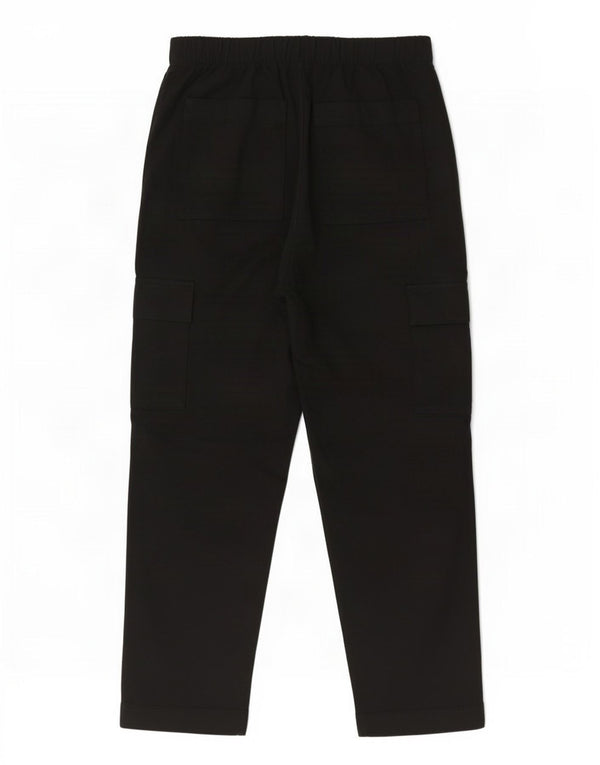 Gap Womens Straight Cargo Trousers Large W34 L29 Black Cotton