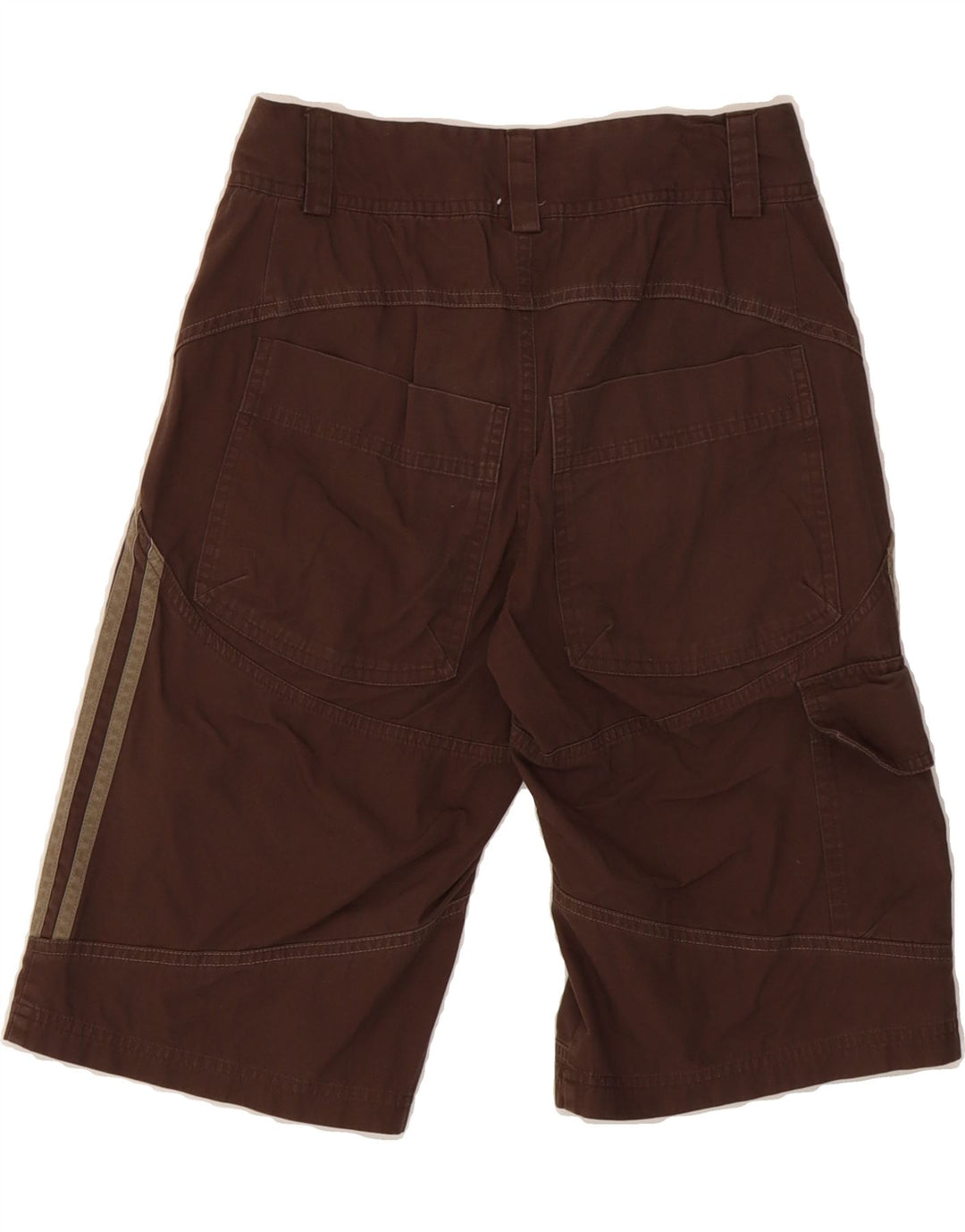 ADIDAS Boys Cargo Shorts 13-14 Years W24  Brown Cotton Vintage Adidas and Second-Hand Adidas from Messina Hembry 