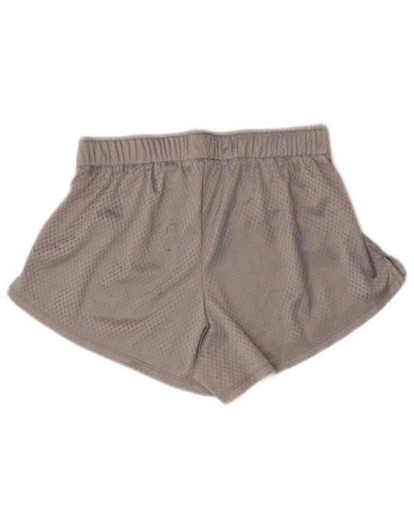 Champion Kvinder Hartford Hawks Graphic Sports Shorts UK 8 Small Grå