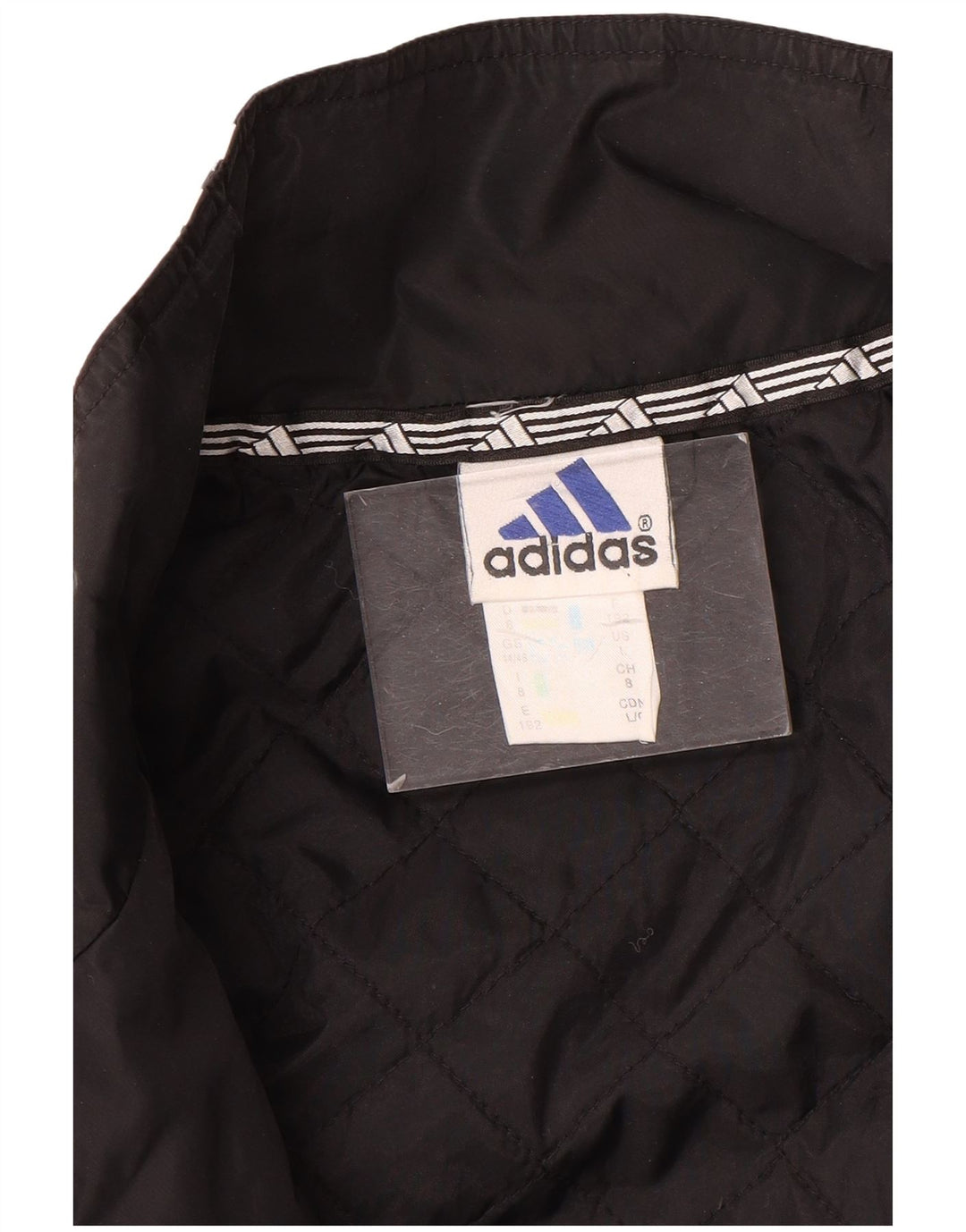 Adidas Træningsdragt til mænd Topjakke UK 44/46 Stor sort nylon