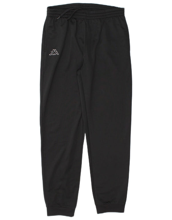 Kappa Mens Tracksuit Trousers Joggers Medium Black Polyester