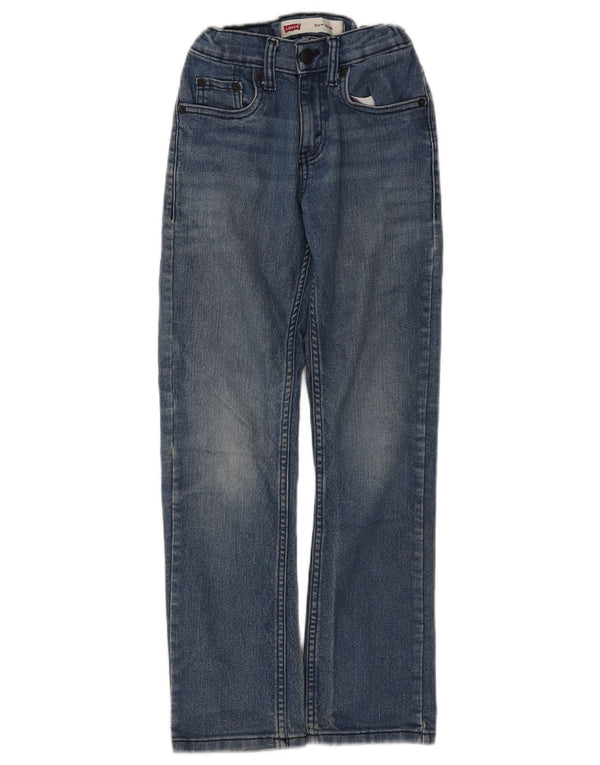Levi's Boys 511 Slim Jeans 9-10 år W25 L25 Blue Cotton Classic