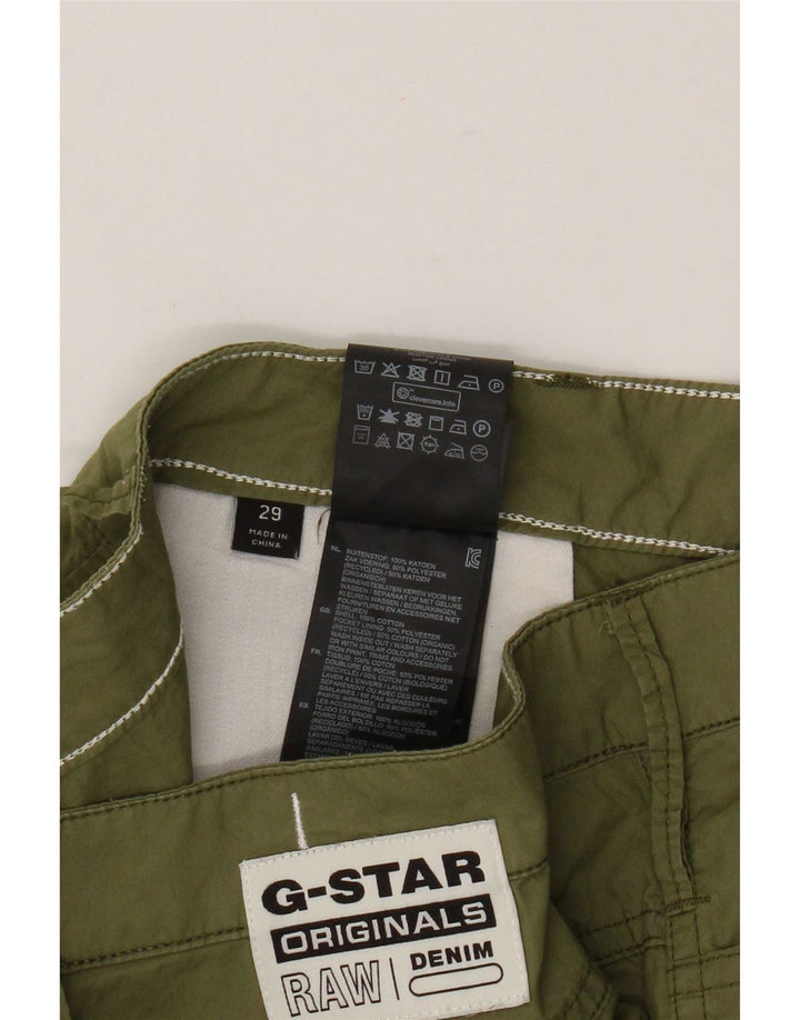 G-Star Herre Chino Shorts W29 Små Khaki Bomuld