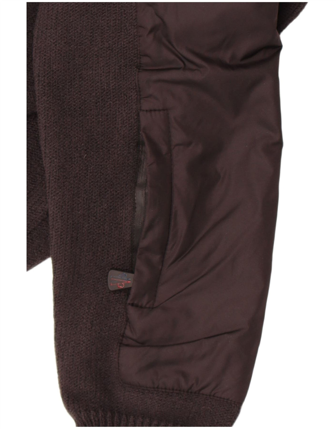 Moncler Herre Zip Neck Jumper Sweater Stor Grå Uld