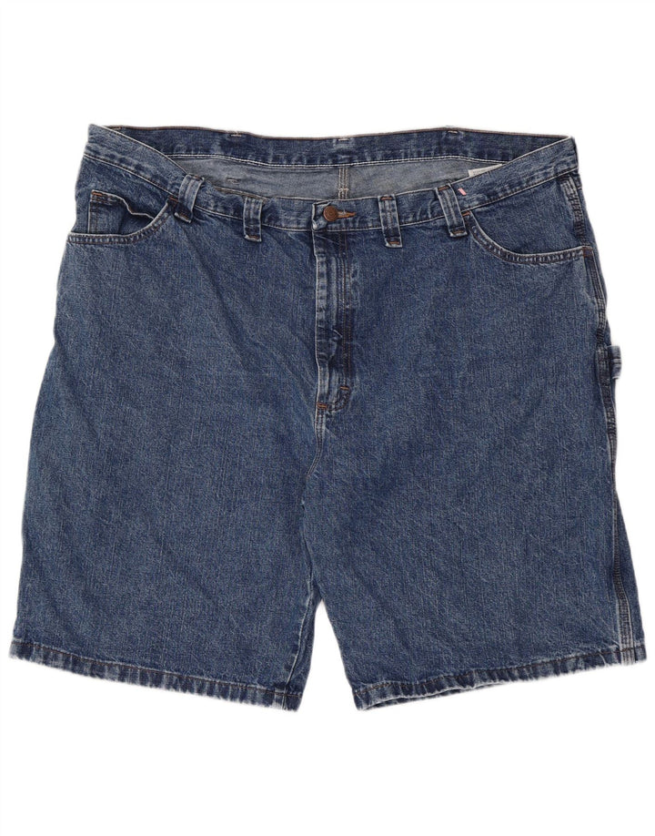Wrangler Herre Carpenter Denim Shorts W44 2XL Blå Bomuld