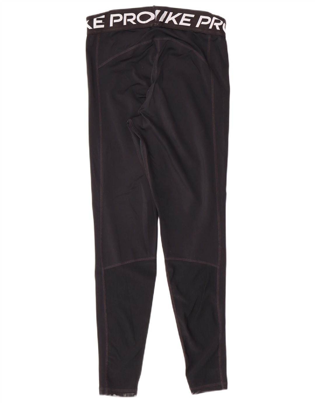 Nike Dame Dri Fit Grafiske Leggings UK 12 Medium Black Polyester Sports