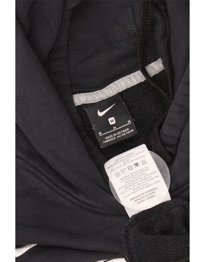 Nike grafisk hættetrøje til mænd mellem sort bomuld