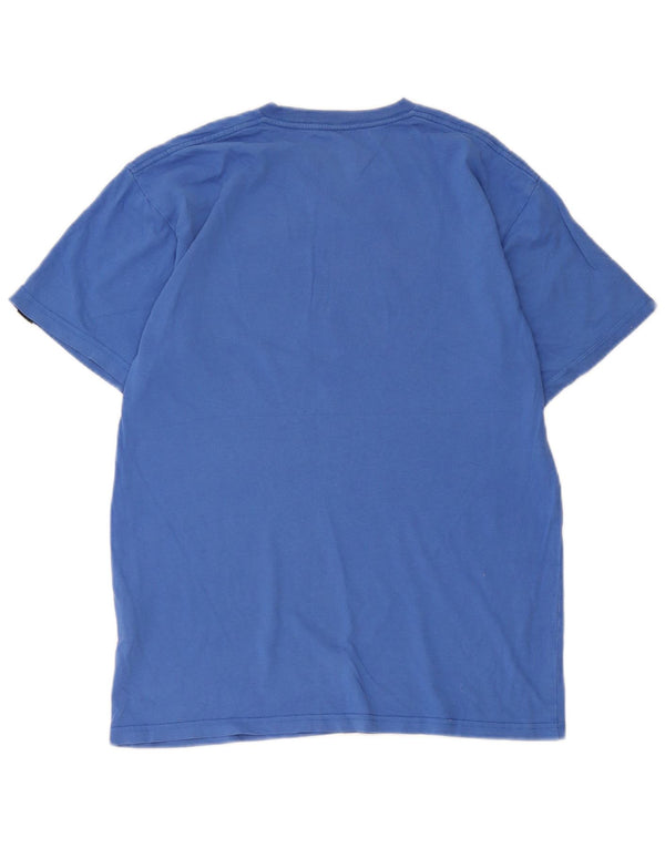 Vans Herre Classic Fit Grafisk T-Shirt Top Medium Blue Bomuld