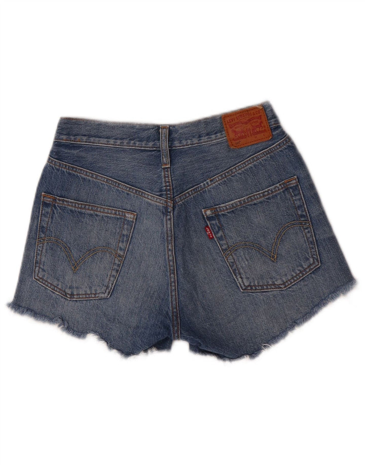 Levi's Womens 501 denimshorts W28 Medium Blue Bomuld