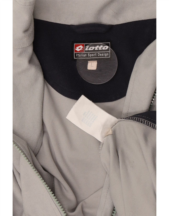 Lotto Herre træningsdragt Topjakke Stor Grå Polyester
