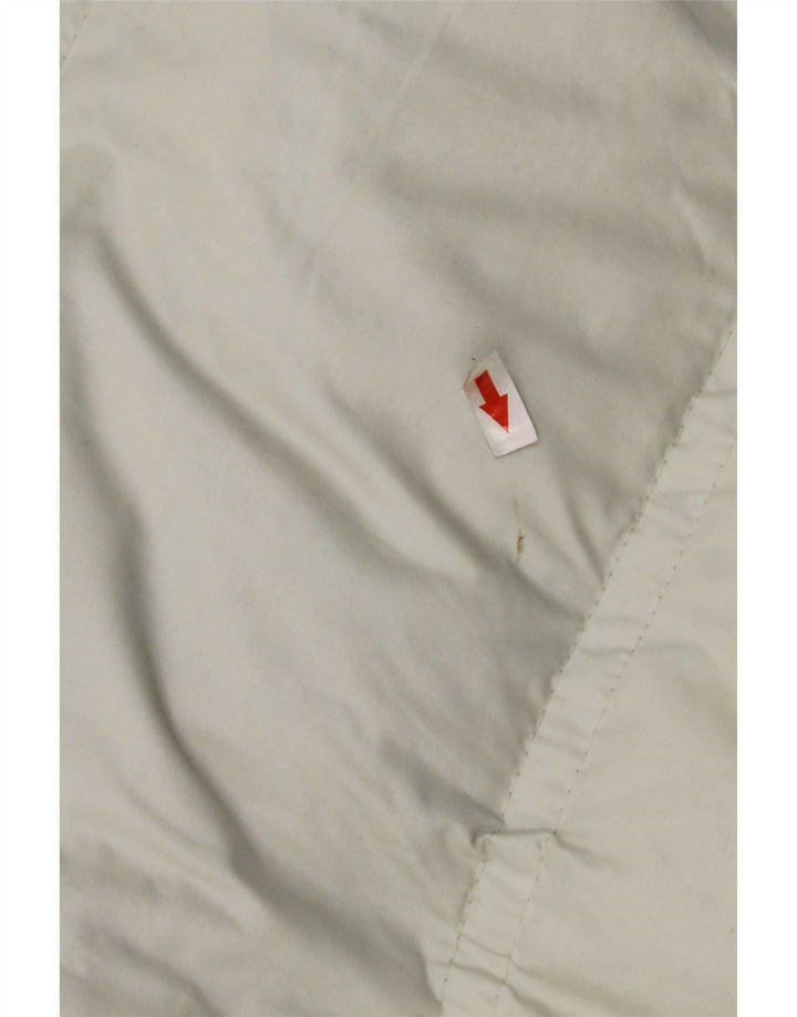Martins polstret herrejakke UK 42 XL Hvid bomuld