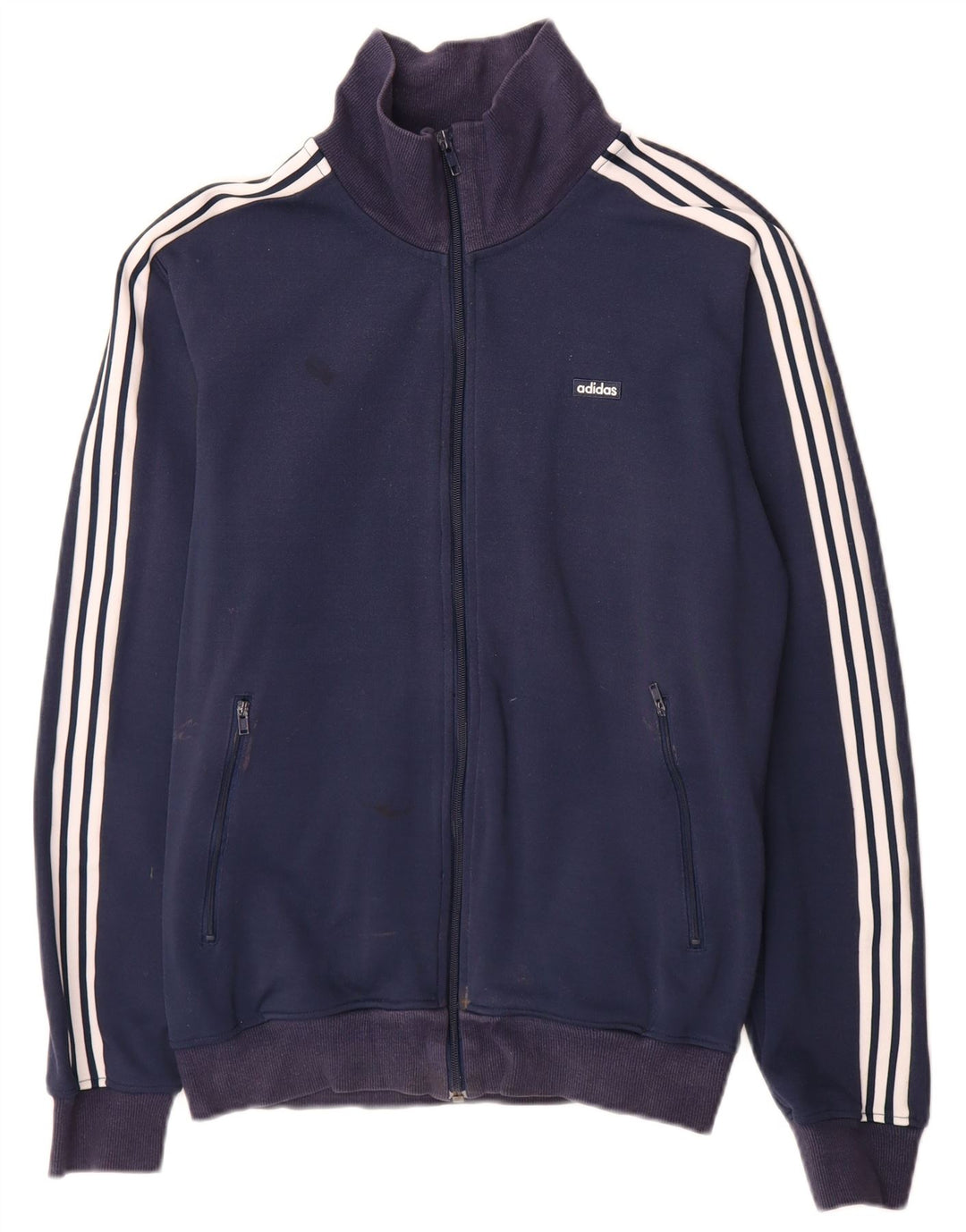 Adidas Træningsdragt til mænd Topjakke Medium Marineblå Polyester