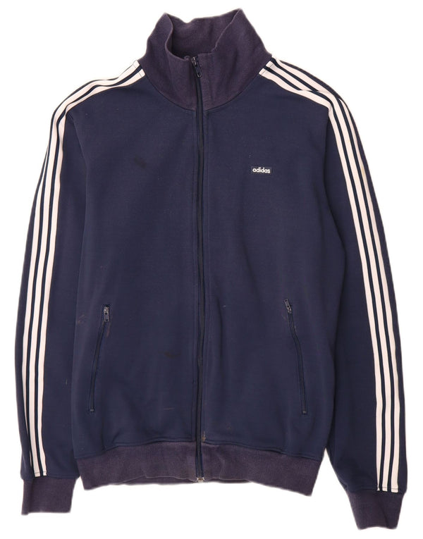Adidas Træningsdragt til mænd Topjakke Medium Marineblå Polyester