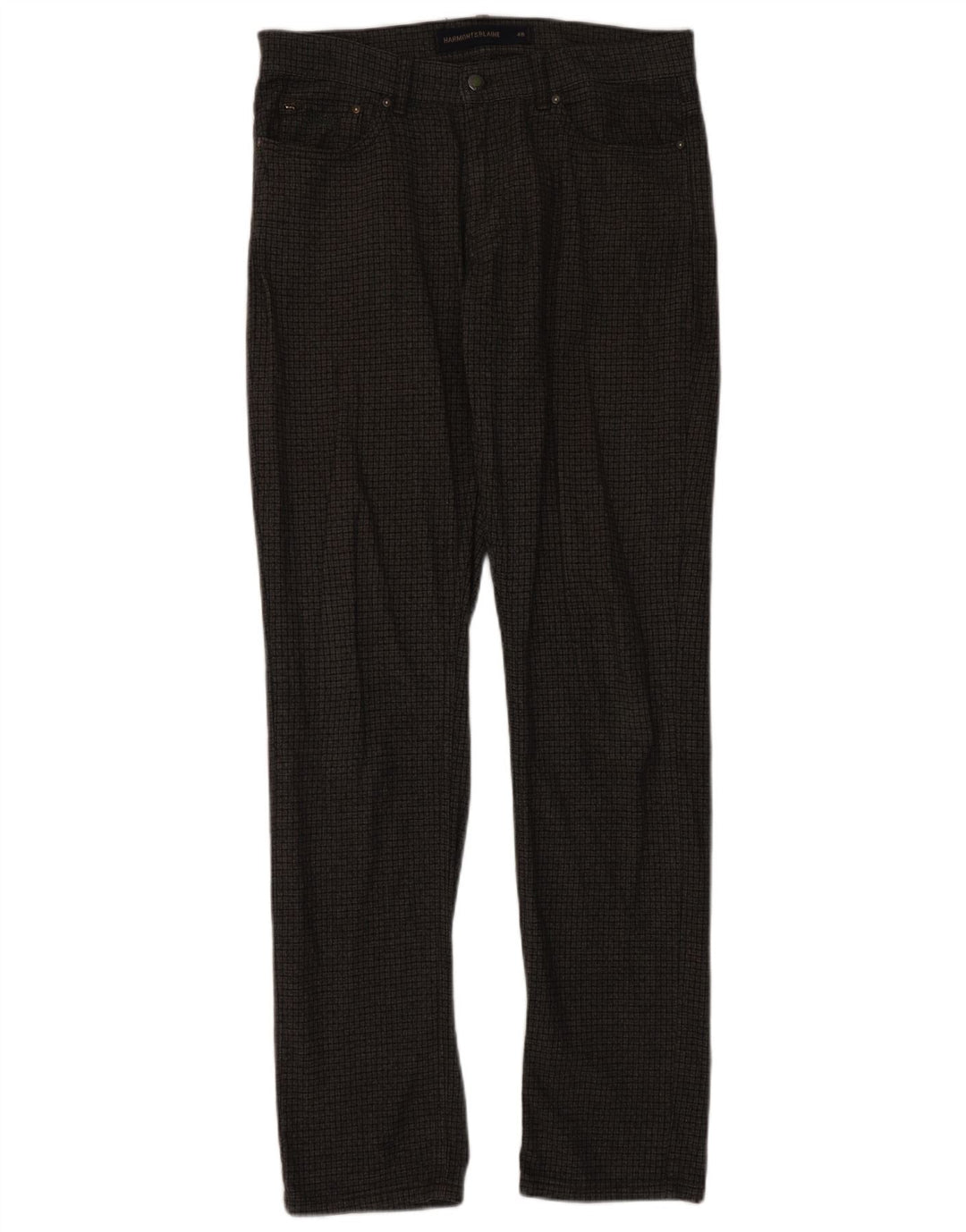 Harmont & Blaine Herre Casual Bukser IT 48 Medium W34 L34 Grå ternet