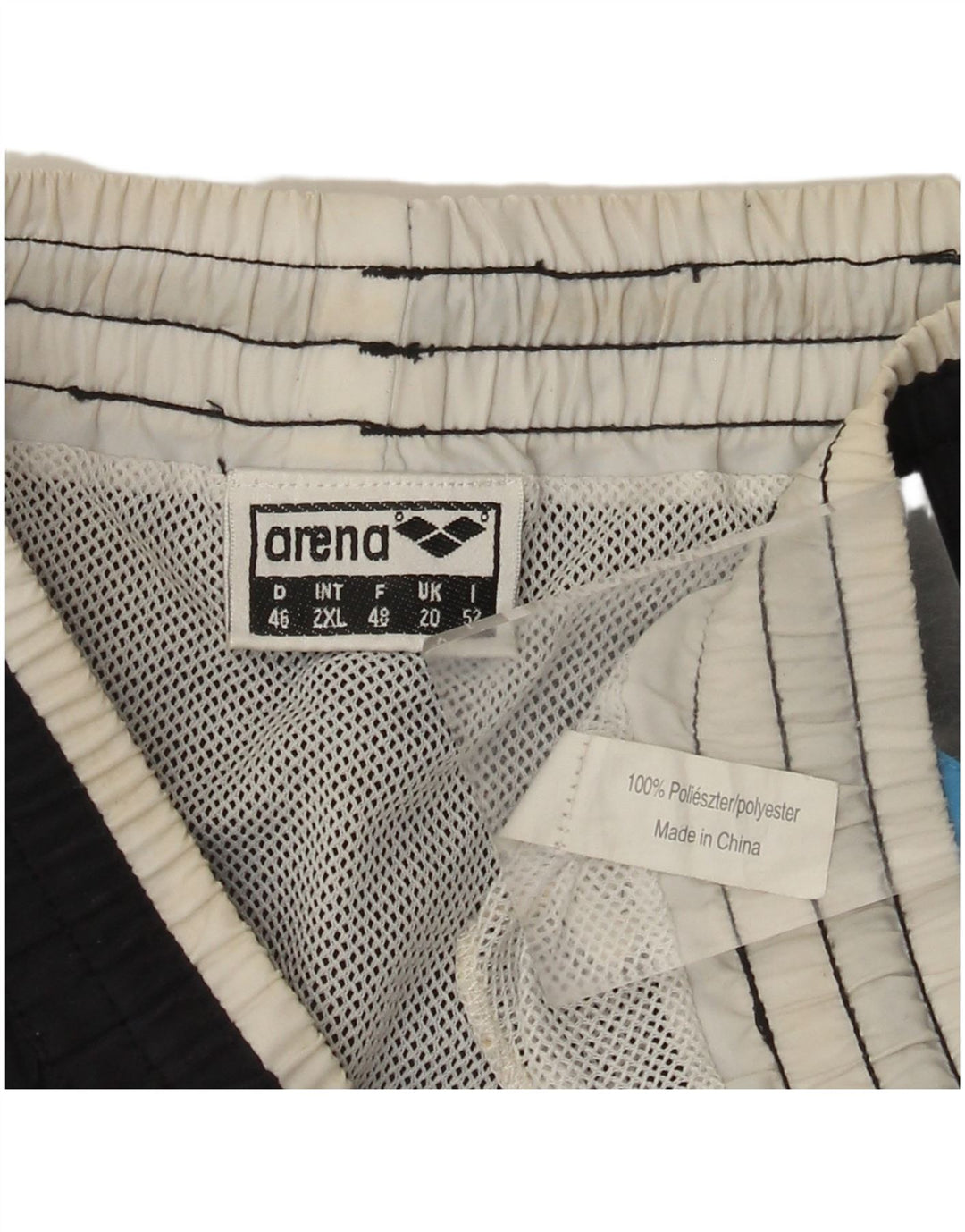 Arena Dame Sports Shorts UK 20 2XL Navy Blue Polyester