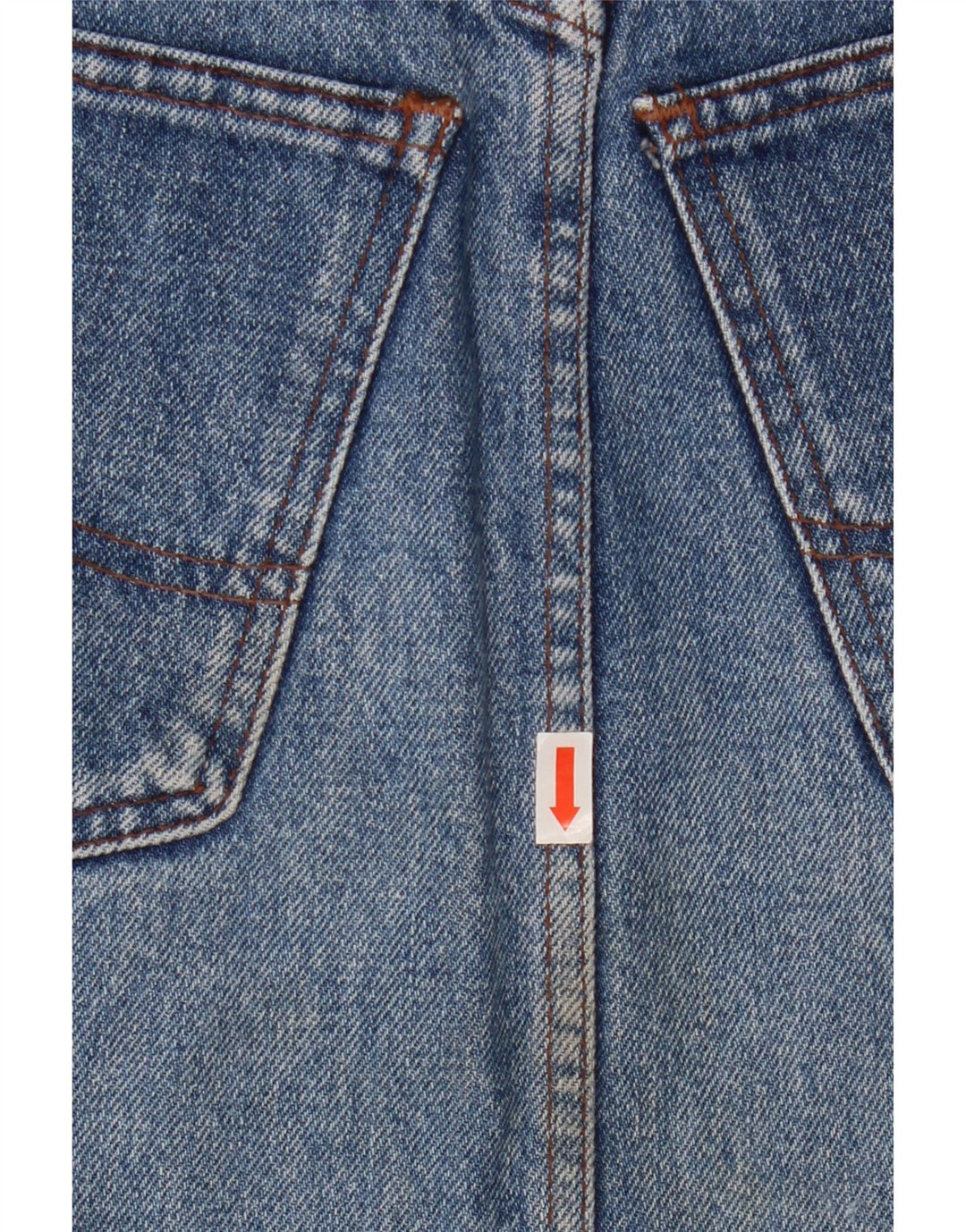 Carrera Dame Denim Nederdel IT 42 Medium W25 Blå Bomuld
