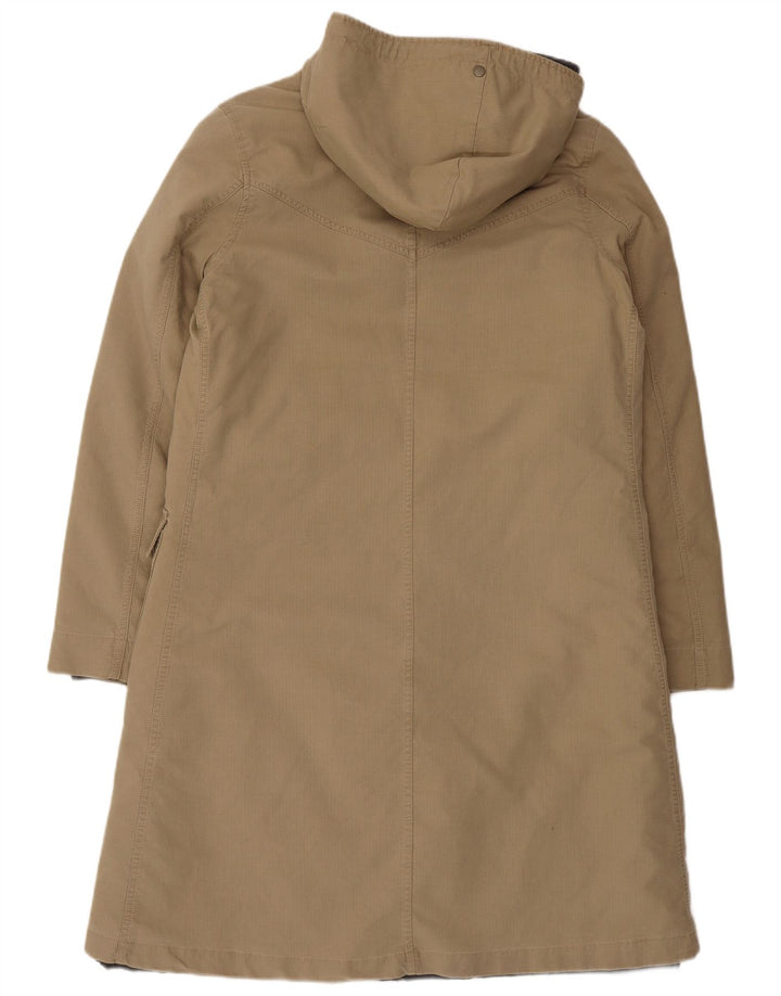 Nike Overfrakke med hætte til mænd UK 38/40 Medium Beige Bomuld