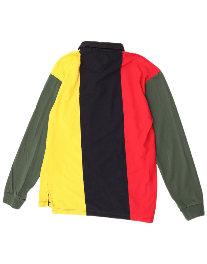 Karl Kani Herre grafisk poloshirt Stor flerfarvet Colourblock