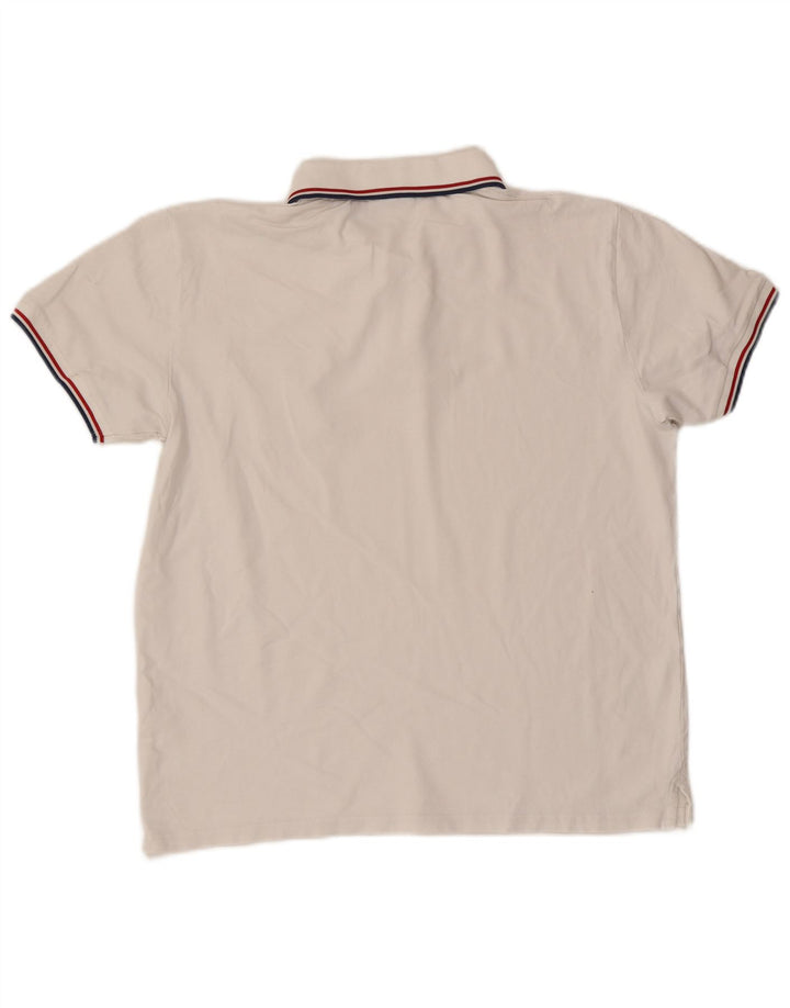 Gant Herre Polo Shirt Large White