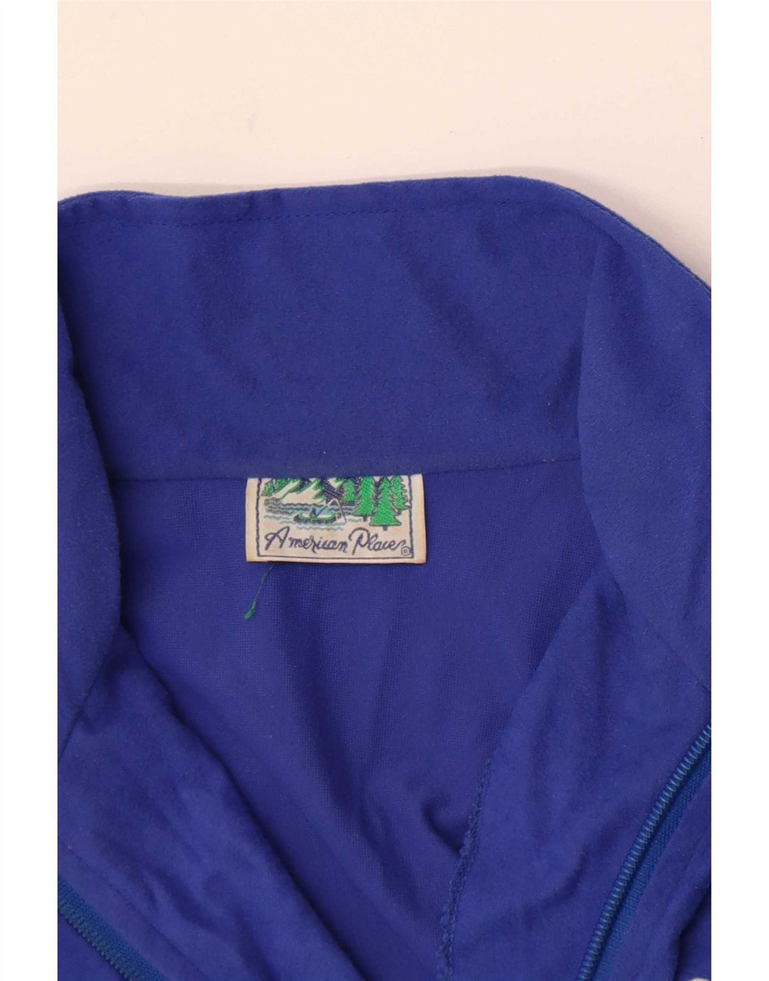 American Place Womens Oversized træningsdragt Topjakke UK 6 XS Blå