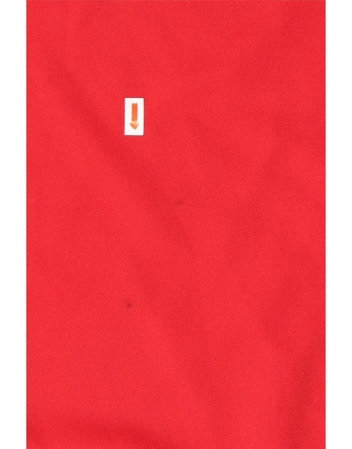 NIKE Sweatshirt Jumper til drenge 12-13 år Stor rød farveblok polyester