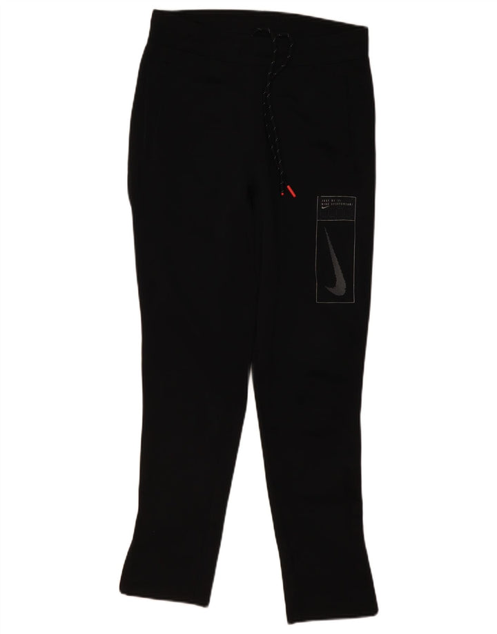 Nike træningsdragt bukser til kvinder UK 6 XS sort polyester
