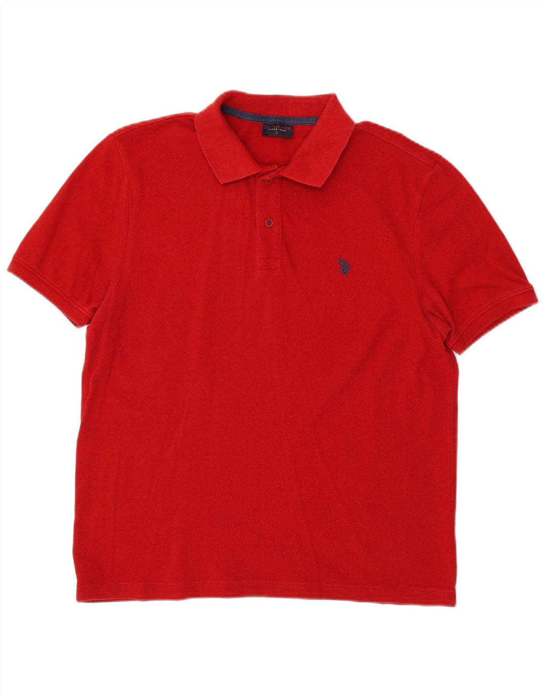 U.S. Polo Assn. Herre poloshirt Medium Rød