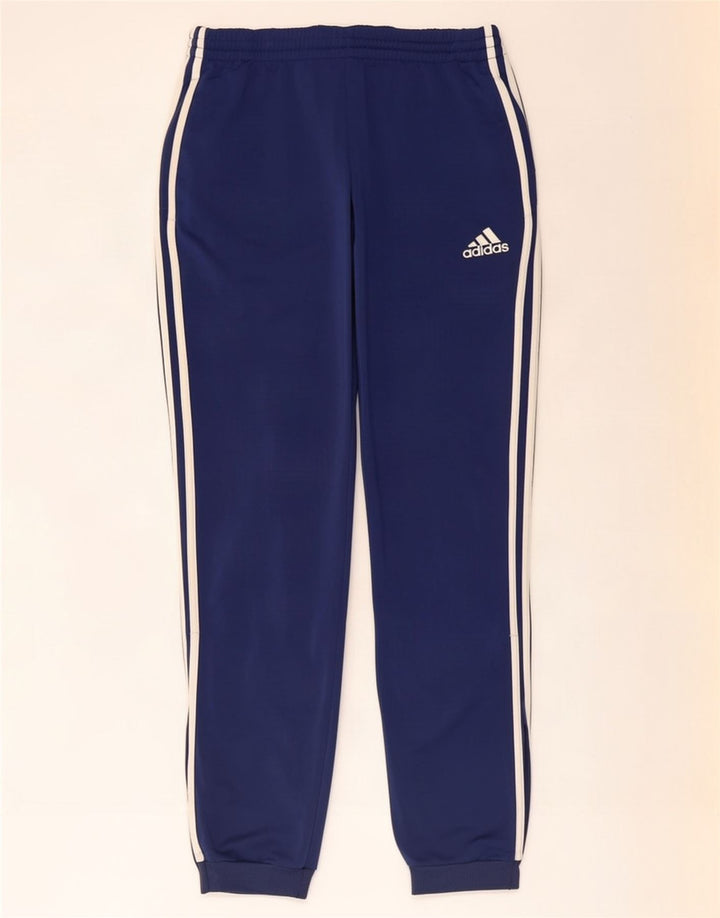 Adidas Træningsdragt til mænd Joggers UK 38/40 Medium Blue Polyester