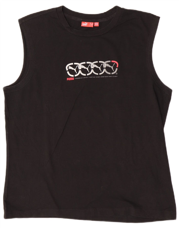 Puma Herre Grafisk Vest Top XL Sort