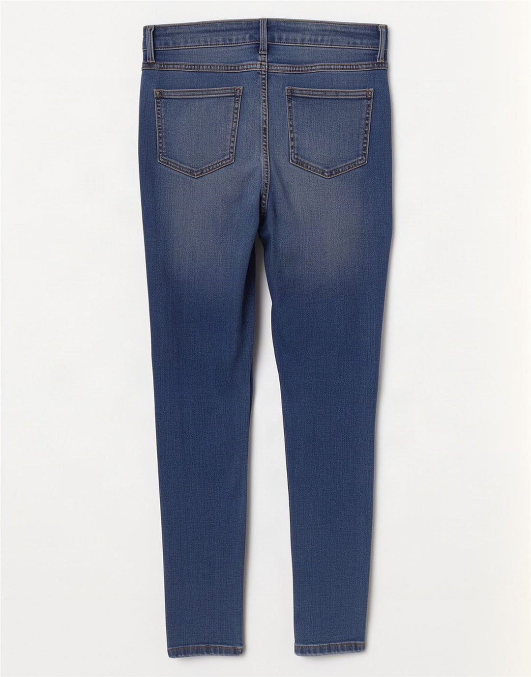 Marks & Spencer Dame Jegging Jeans UK 12 Medium W30 L30 Blå Bomuld